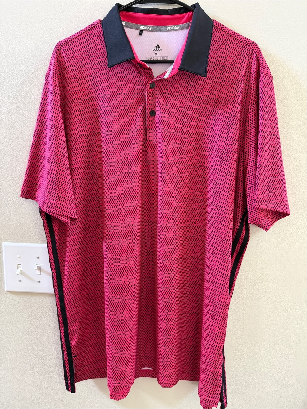 adidas Men’s Golf Dri-Fit Polo Adult Size XL!
